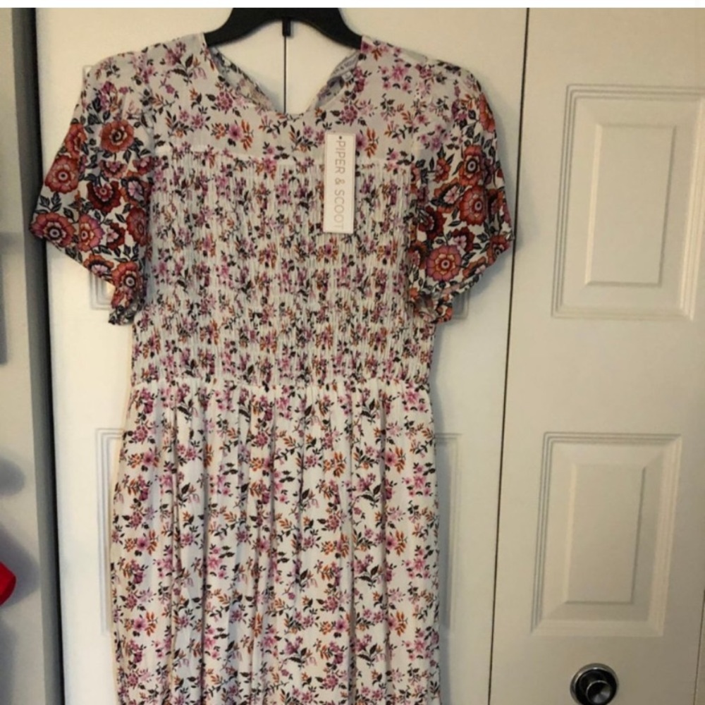 Piper and Scoot Floral Dress